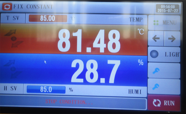 恒溫恒濕試驗箱循環試驗失效原因分析