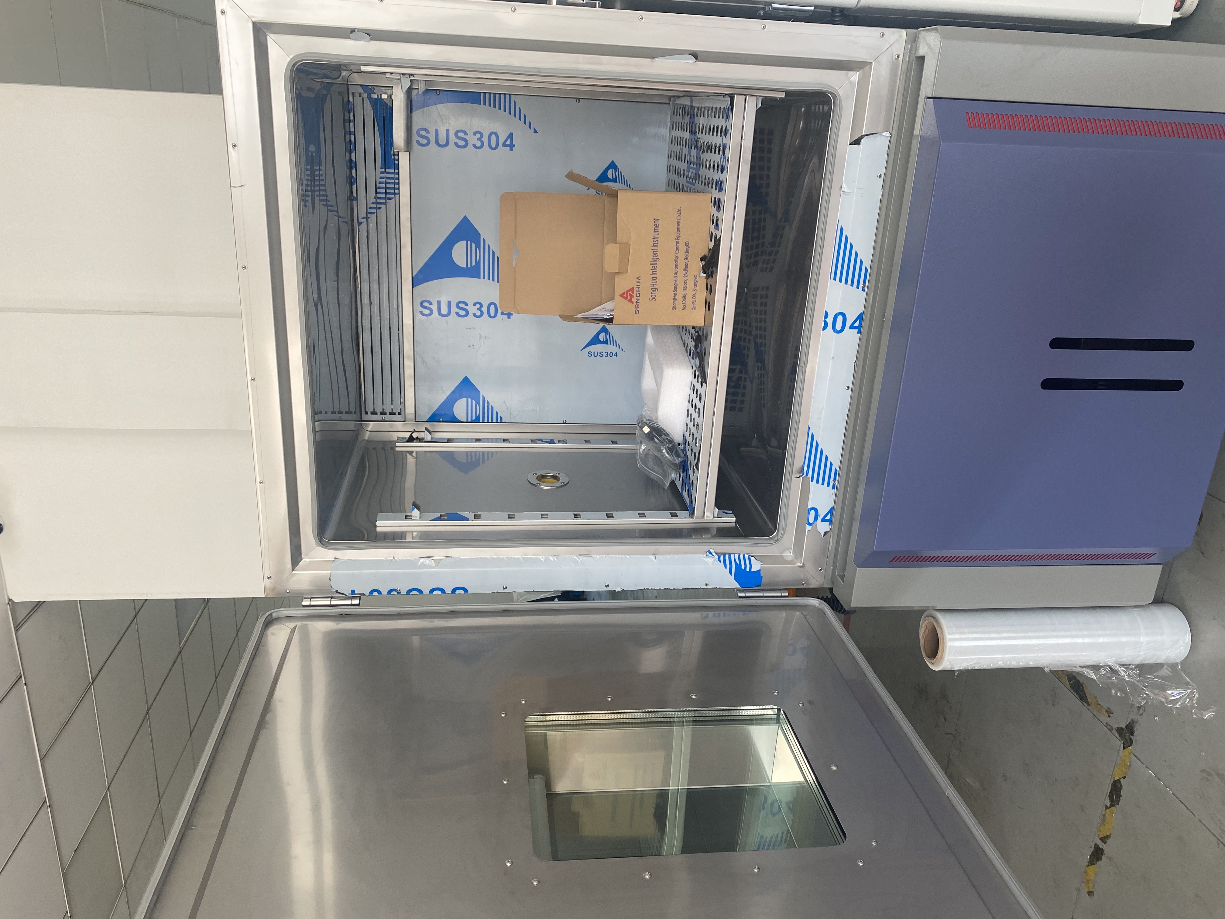 高低溫濕熱交變試驗箱示意圖